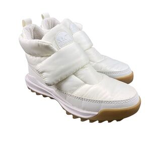Sorel Ona Rmx Puffy‎ Strap women’s cream shoes SZ 9.5